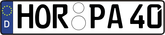 HOR-PA40