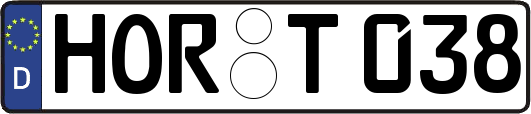 HOR-T038