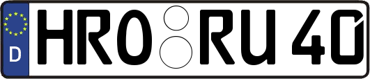 HRO-RU40