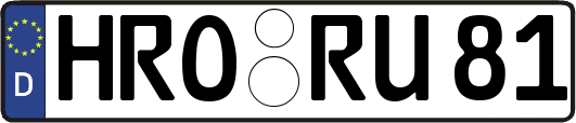 HRO-RU81