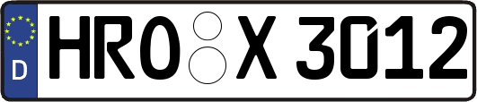 HRO-X3012
