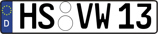 HS-VW13