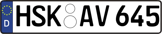 HSK-AV645