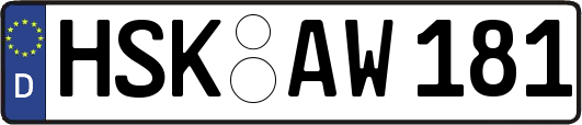 HSK-AW181