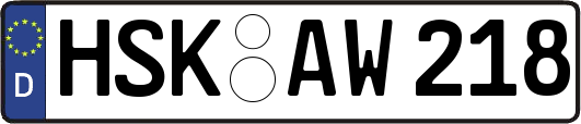 HSK-AW218