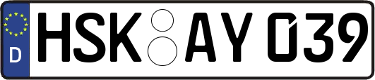 HSK-AY039