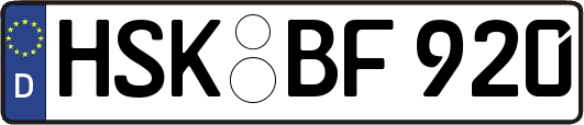 HSK-BF920