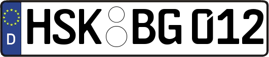 HSK-BG012