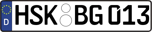 HSK-BG013
