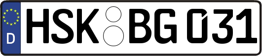 HSK-BG031