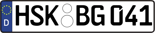 HSK-BG041