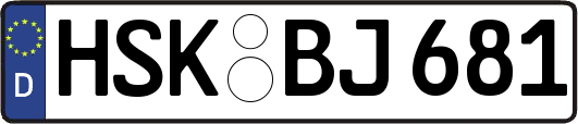 HSK-BJ681