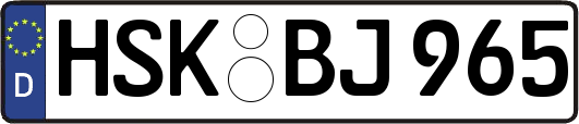 HSK-BJ965