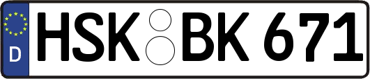 HSK-BK671