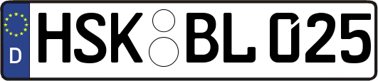 HSK-BL025