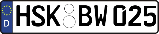 HSK-BW025