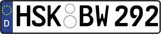 HSK-BW292