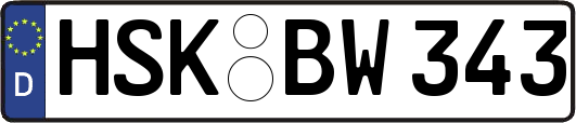 HSK-BW343