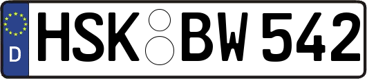 HSK-BW542