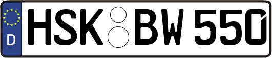 HSK-BW550
