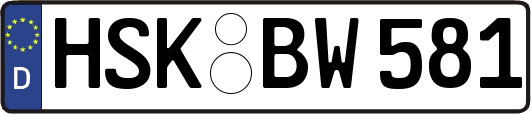 HSK-BW581
