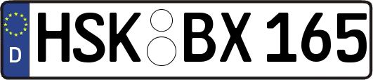 HSK-BX165
