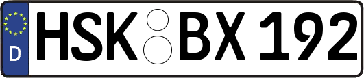 HSK-BX192
