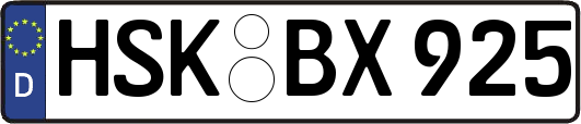 HSK-BX925