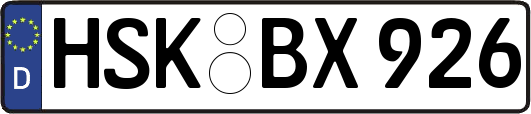 HSK-BX926