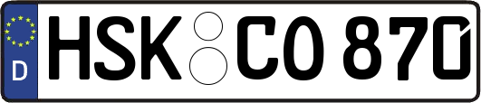 HSK-CO870