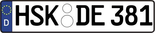 HSK-DE381