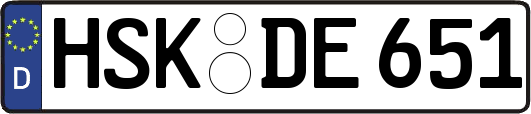 HSK-DE651