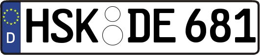 HSK-DE681