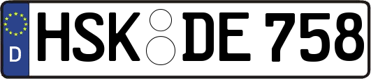 HSK-DE758