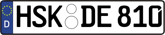 HSK-DE810