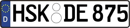 HSK-DE875