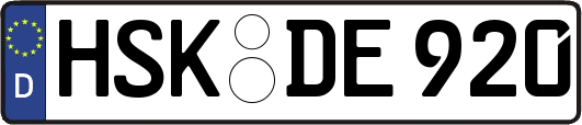HSK-DE920