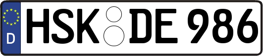 HSK-DE986