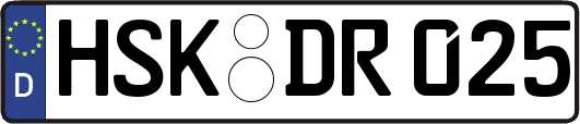 HSK-DR025