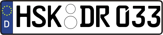 HSK-DR033