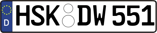 HSK-DW551