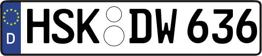 HSK-DW636