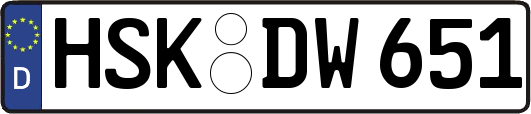 HSK-DW651
