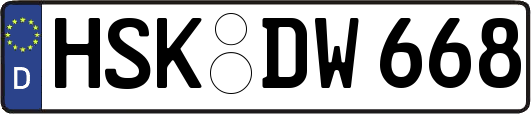 HSK-DW668