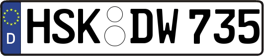 HSK-DW735