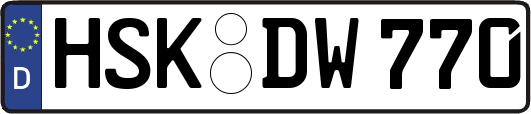 HSK-DW770
