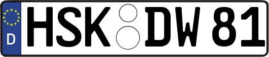 HSK-DW81
