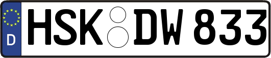 HSK-DW833