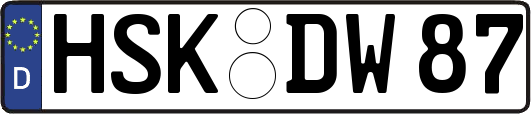 HSK-DW87