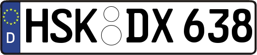 HSK-DX638